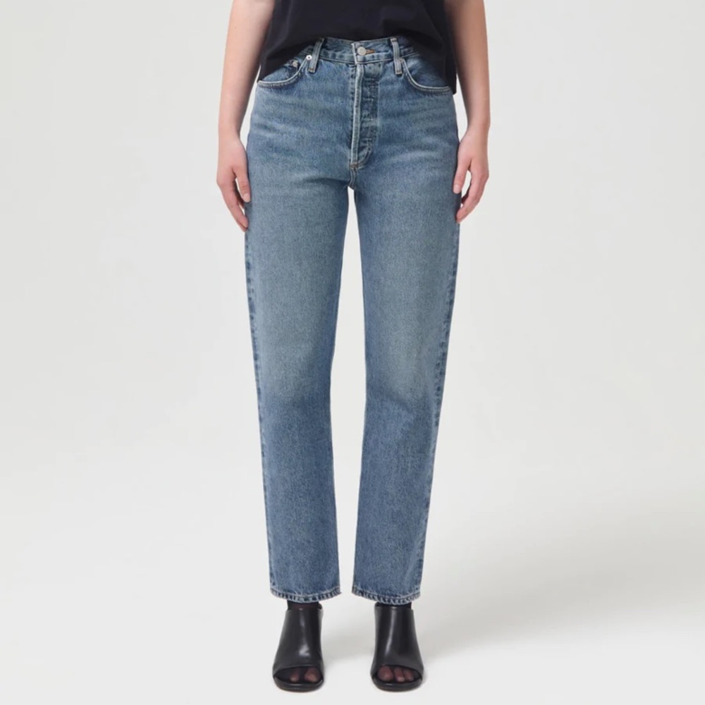 AGOLDE 90’s Pinch Waist High-Rise Straight Jean